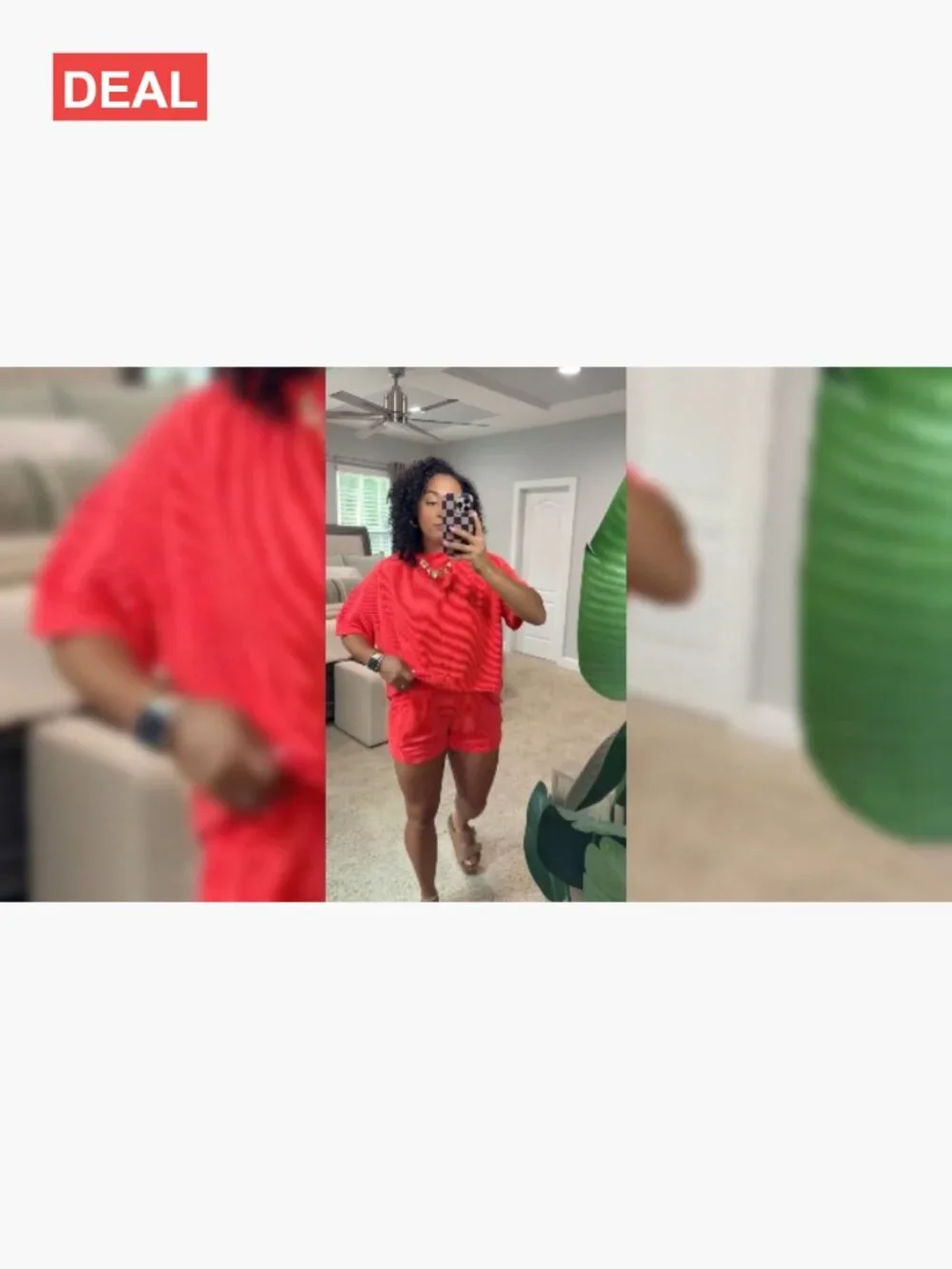 Women's 2 Piece Ribbed Knit Shorts Set Matching Lounge Set Summer Outfit